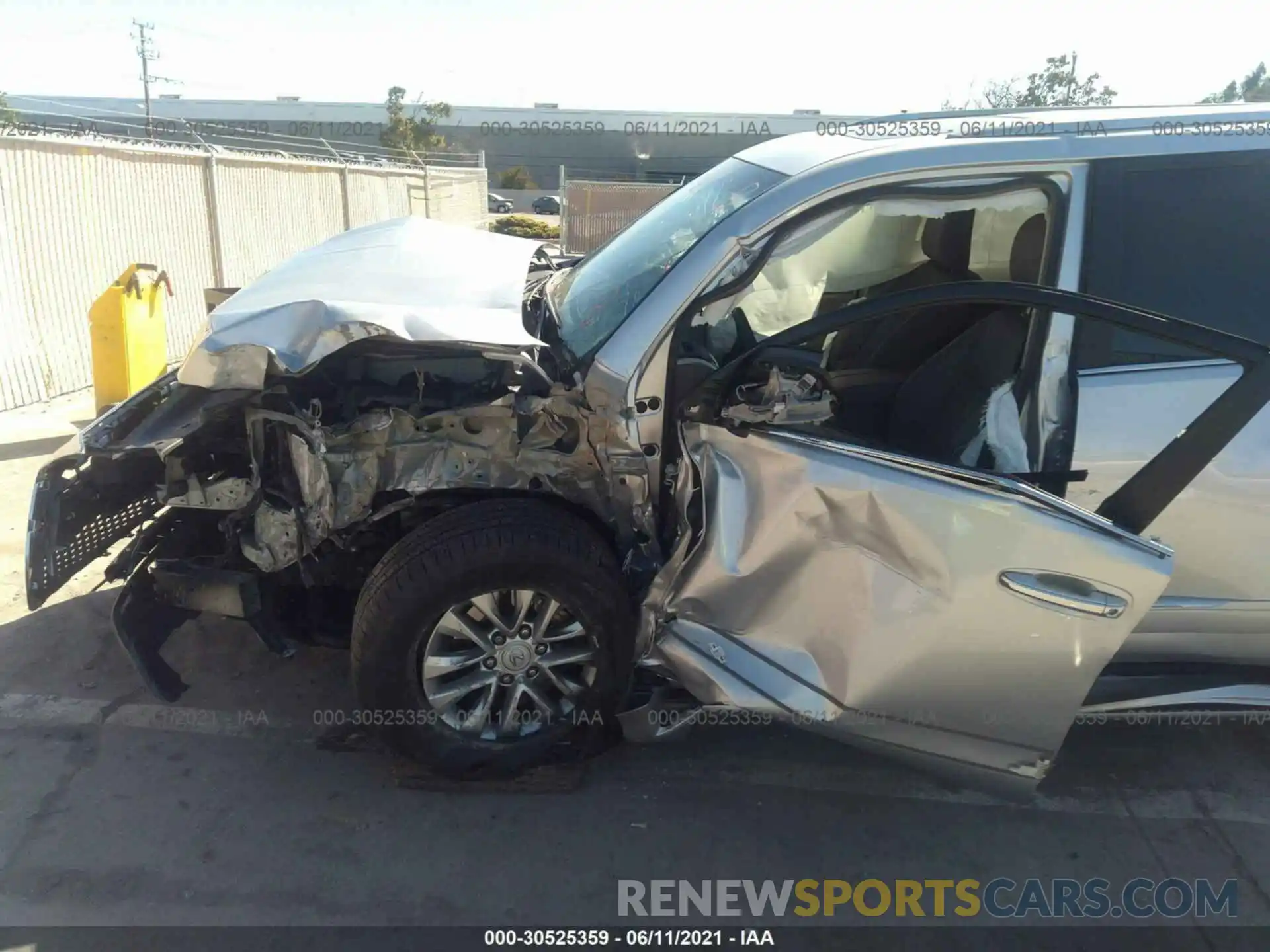 6 Photograph of a damaged car JTJBM7FX2K5213755 LEXUS GX 2019