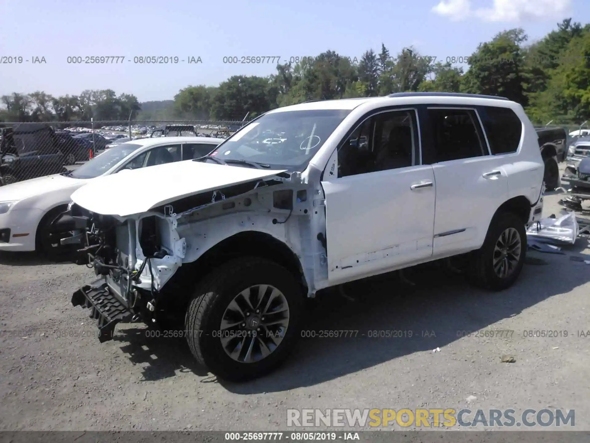 2 Photograph of a damaged car JTJBM7FX2K5215151 LEXUS GX 2019