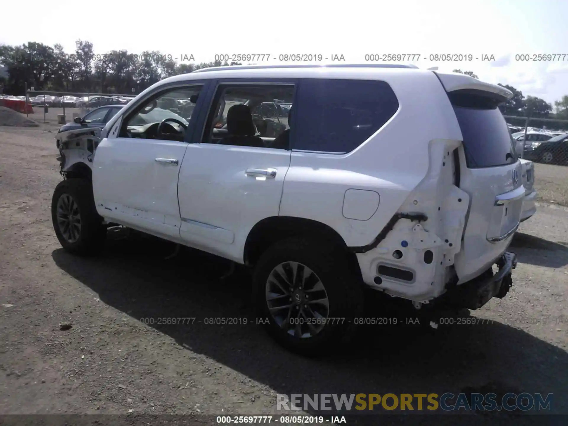 3 Photograph of a damaged car JTJBM7FX2K5215151 LEXUS GX 2019