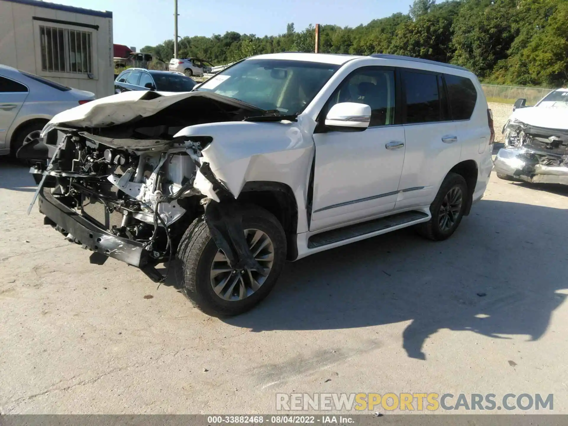 2 Photograph of a damaged car JTJBM7FX2K5215442 LEXUS GX 2019