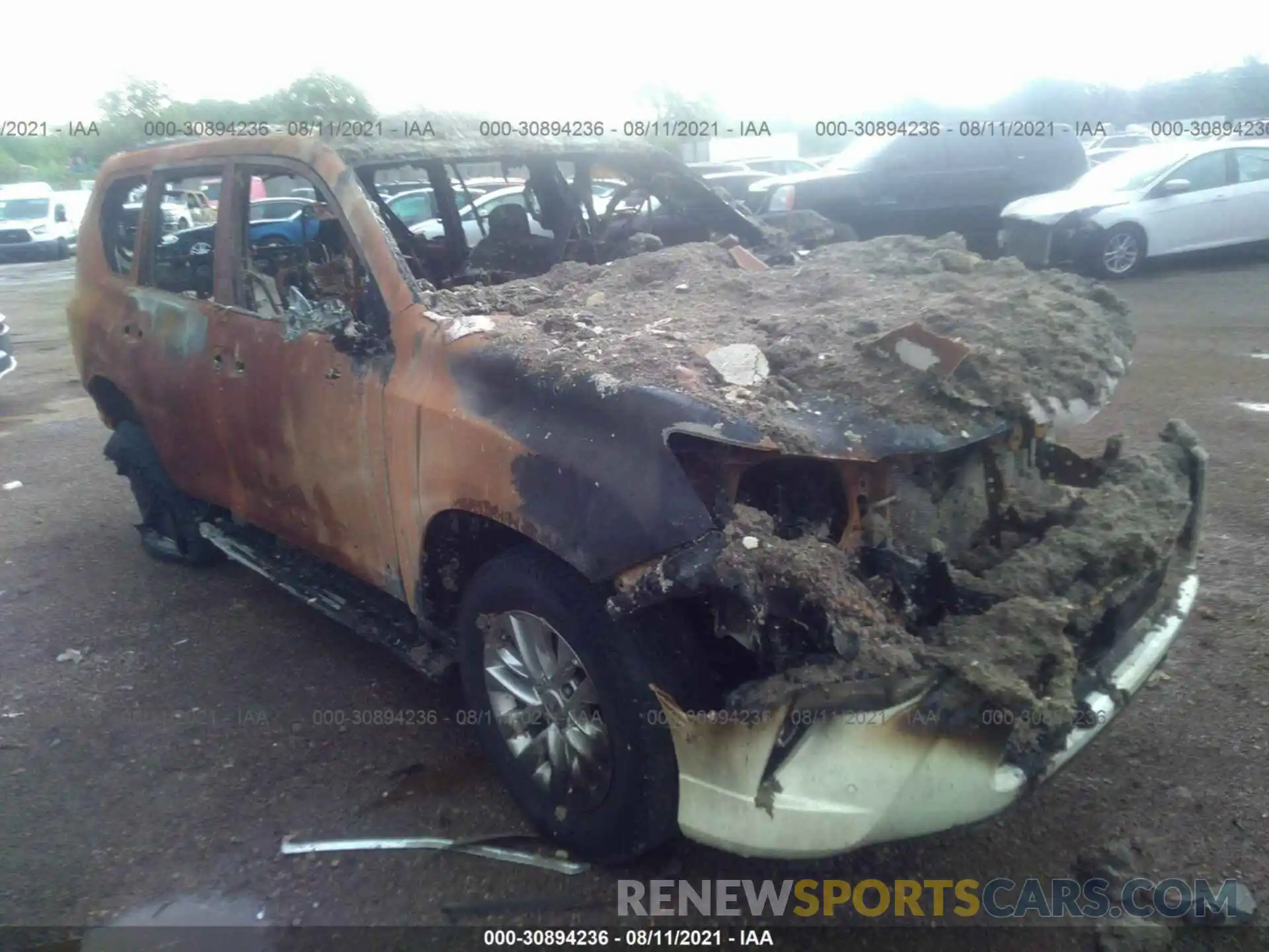 1 Photograph of a damaged car JTJBM7FX2K5215926 LEXUS GX 2019