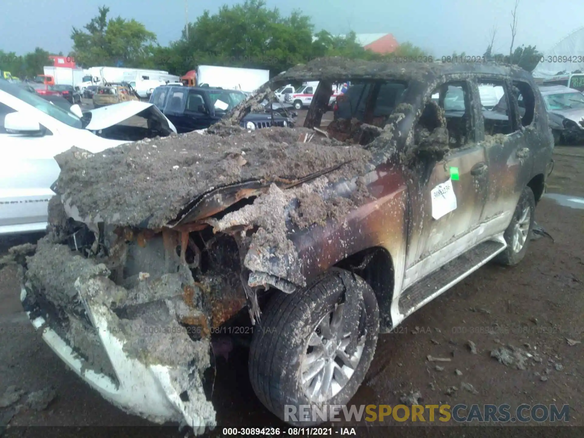 2 Photograph of a damaged car JTJBM7FX2K5215926 LEXUS GX 2019