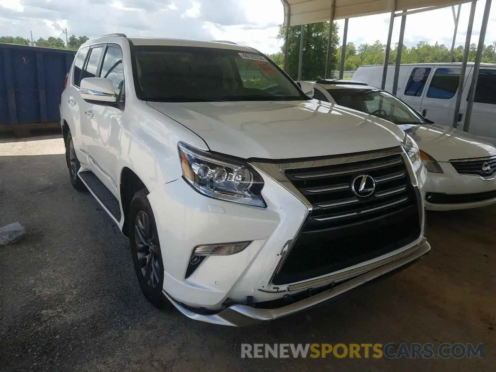 1 Photograph of a damaged car JTJBM7FX2K5216591 LEXUS GX 2019