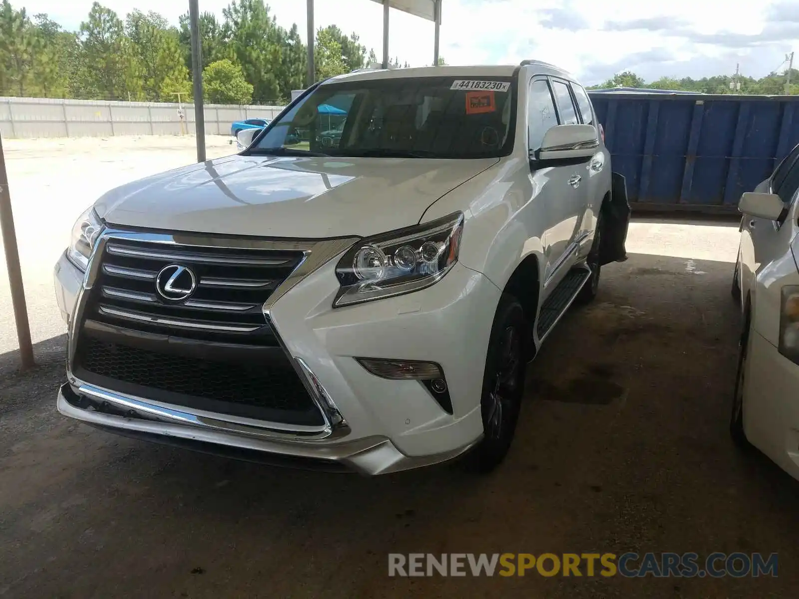 2 Photograph of a damaged car JTJBM7FX2K5216591 LEXUS GX 2019