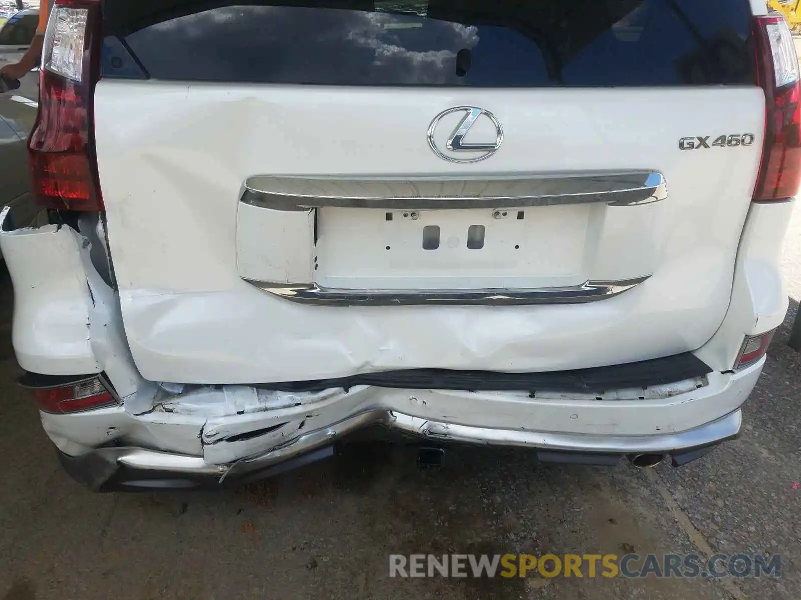 9 Фотография поврежденного автомобиля JTJBM7FX2K5216591 LEXUS GX 2019