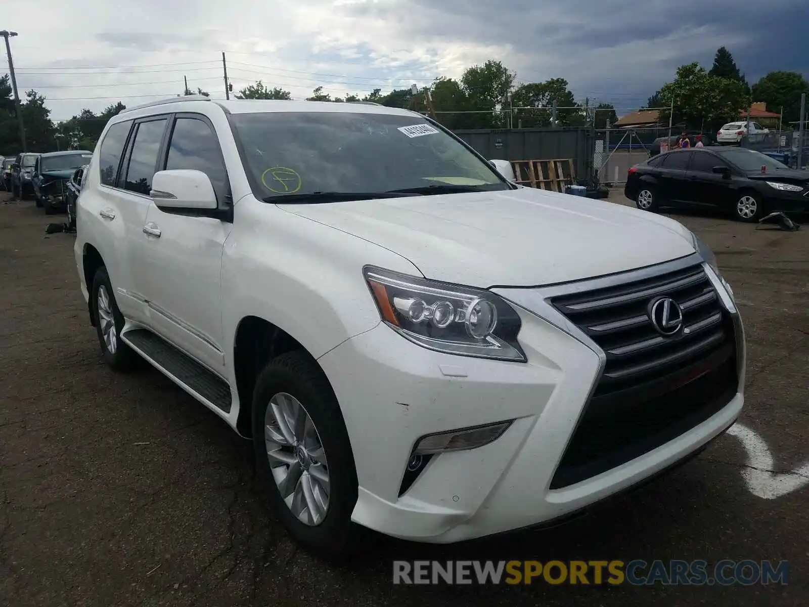 1 Photograph of a damaged car JTJBM7FX2K5218941 LEXUS GX 2019