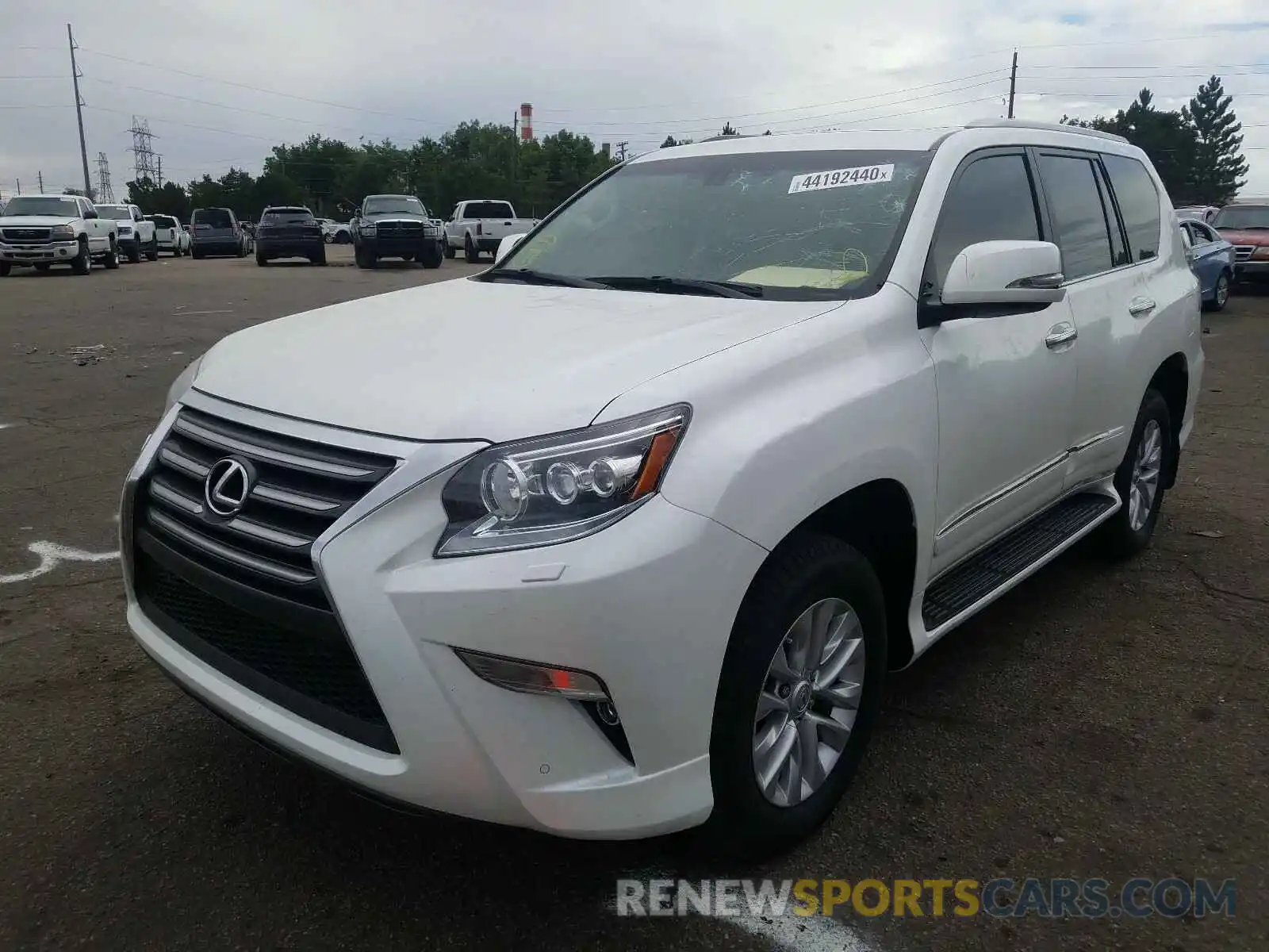 2 Photograph of a damaged car JTJBM7FX2K5218941 LEXUS GX 2019