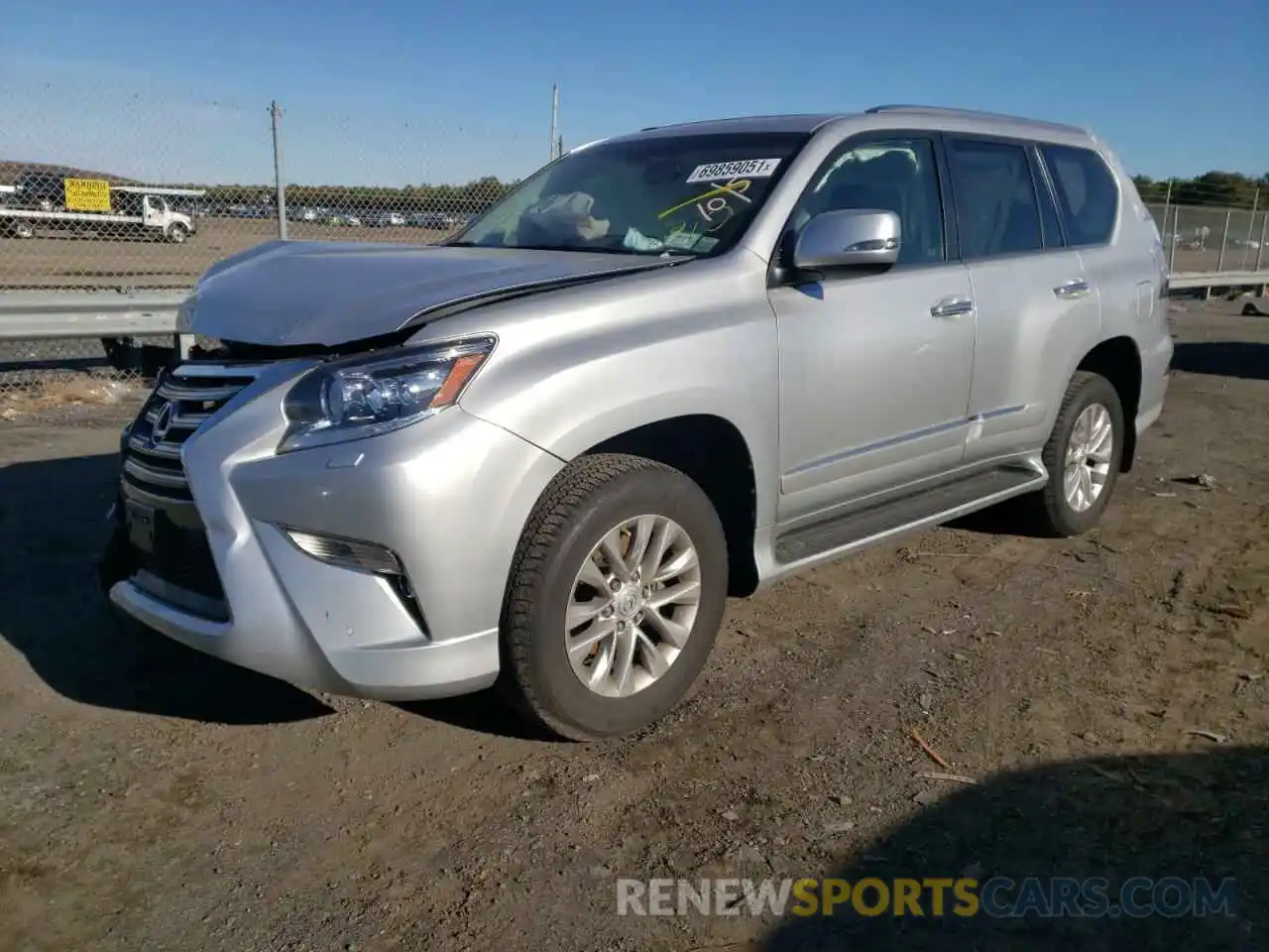 2 Photograph of a damaged car JTJBM7FX2K5219474 LEXUS GX 2019