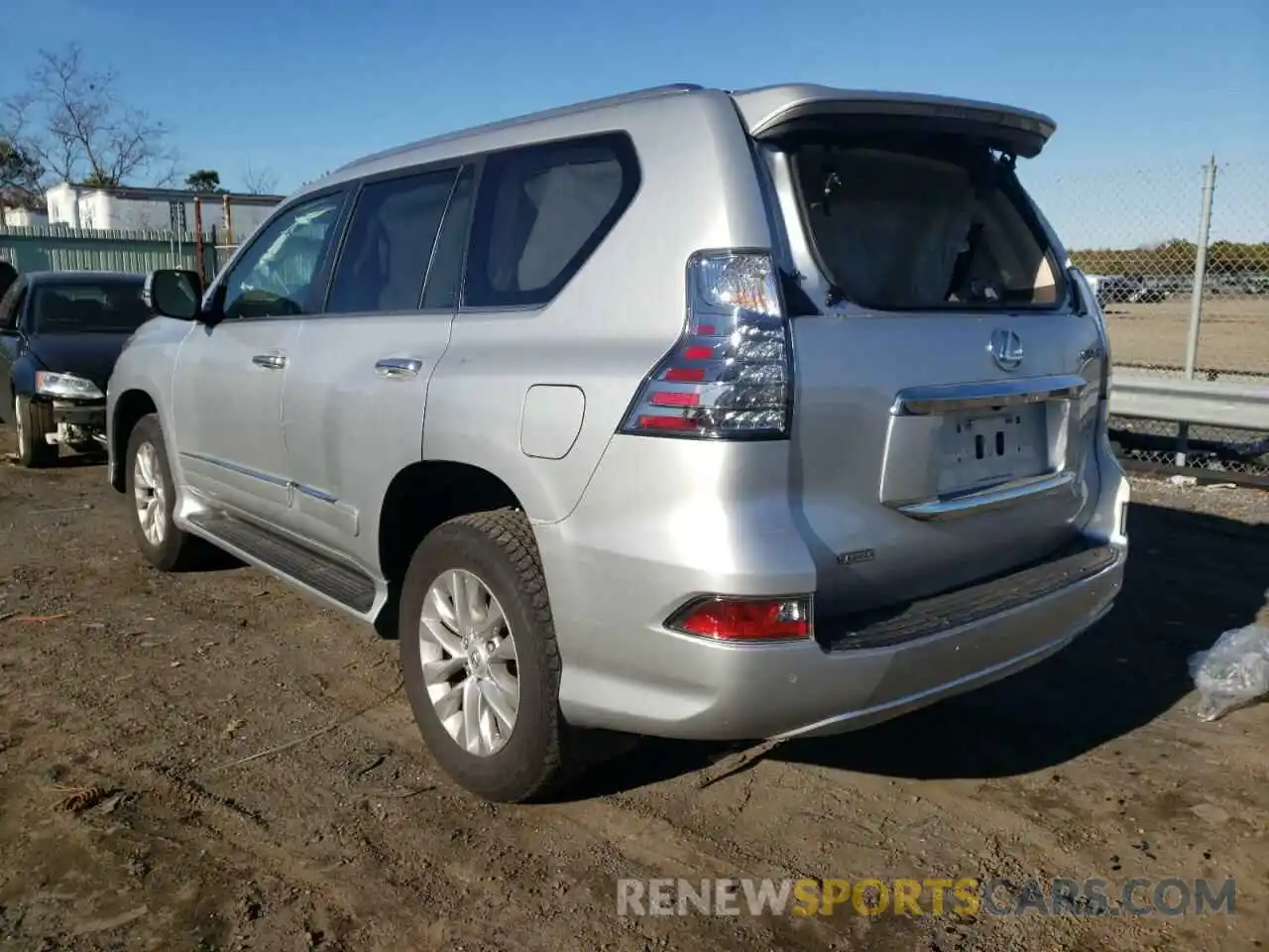 3 Фотография поврежденного автомобиля JTJBM7FX2K5219474 LEXUS GX 2019