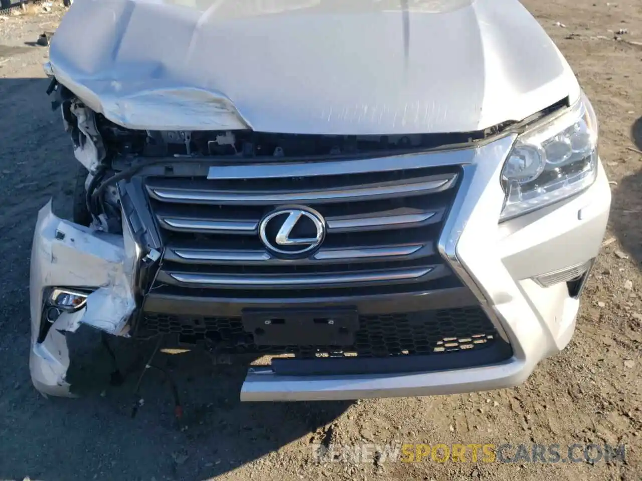 7 Фотография поврежденного автомобиля JTJBM7FX2K5219474 LEXUS GX 2019