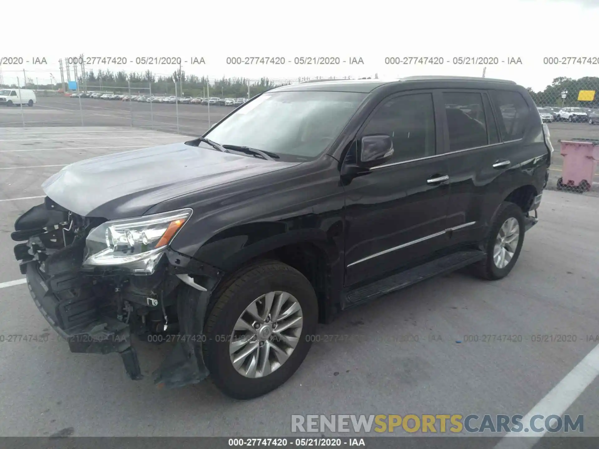 2 Photograph of a damaged car JTJBM7FX2K5222617 LEXUS GX 2019