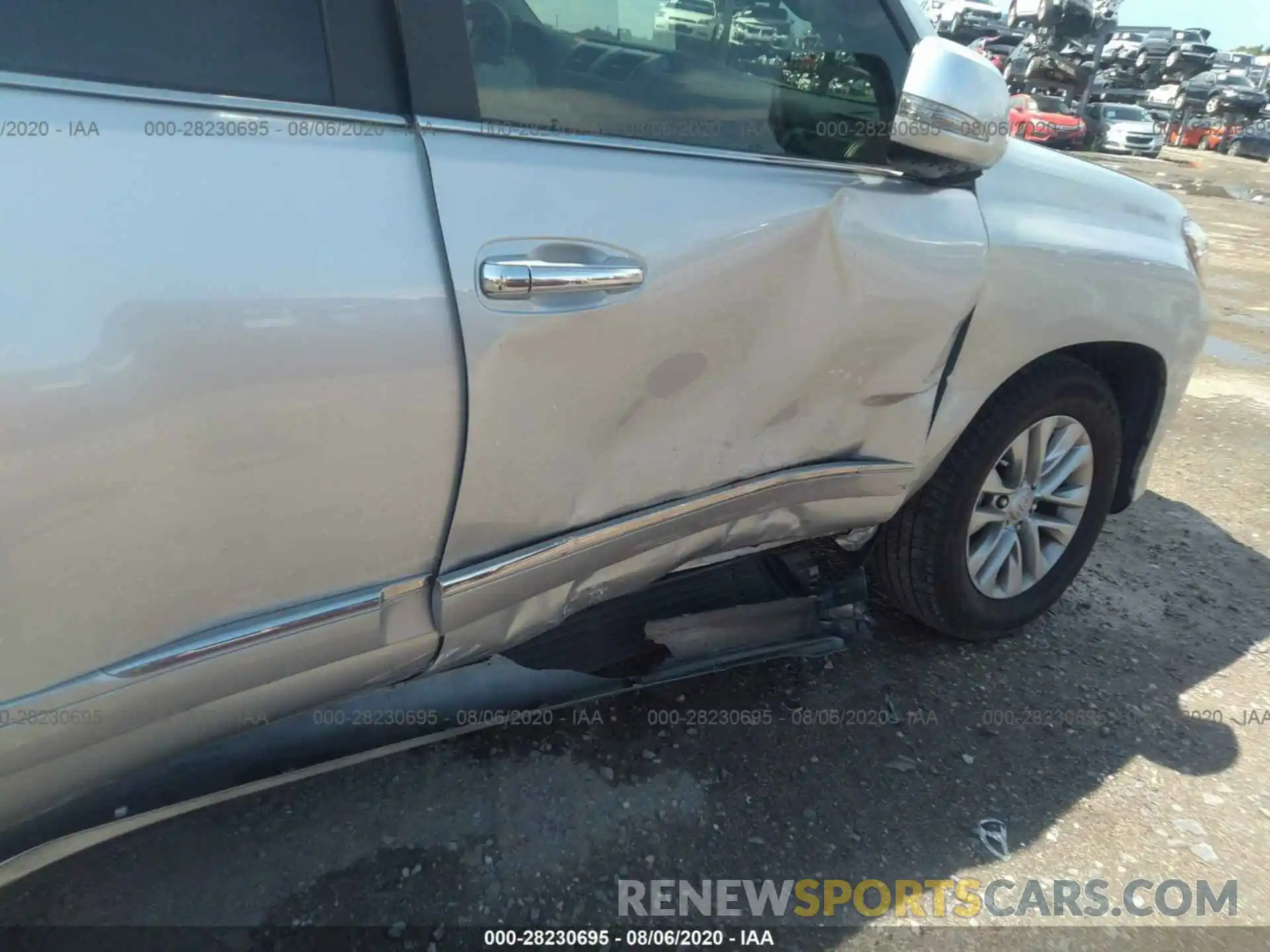 6 Photograph of a damaged car JTJBM7FX2K5223203 LEXUS GX 2019