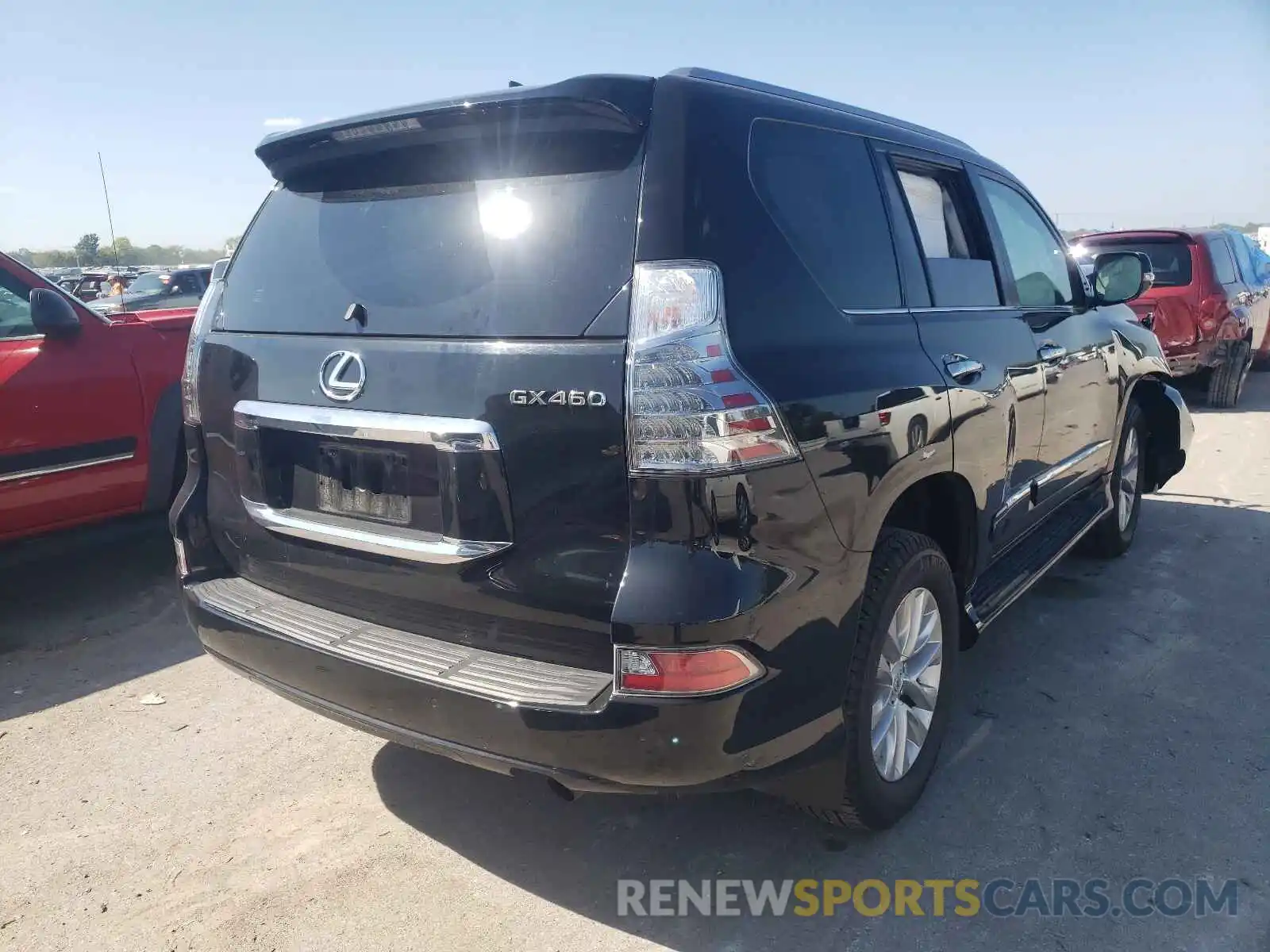 4 Photograph of a damaged car JTJBM7FX2K5223394 LEXUS GX 2019