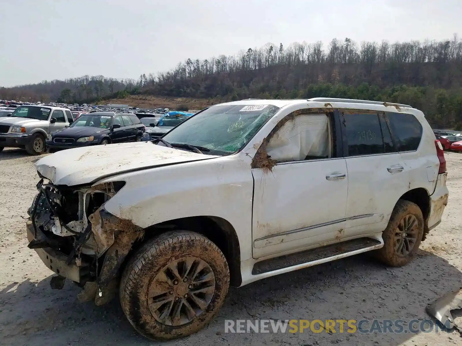 9 Фотография поврежденного автомобиля JTJBM7FX2K5223444 LEXUS GX 2019
