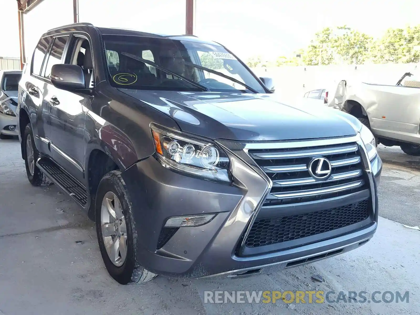 1 Photograph of a damaged car JTJBM7FX2K5225100 LEXUS GX 2019