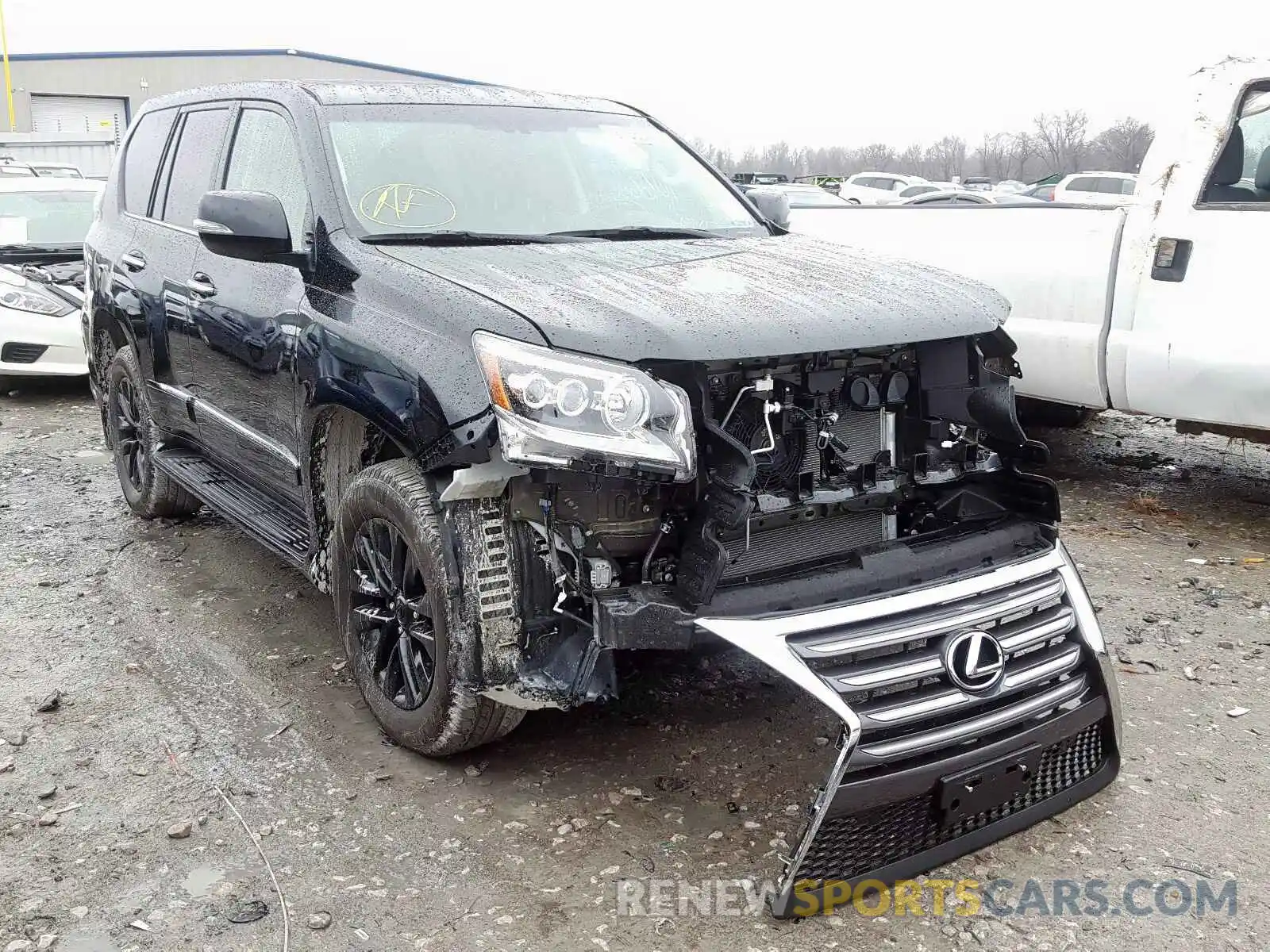 1 Photograph of a damaged car JTJBM7FX2K5228787 LEXUS GX 2019