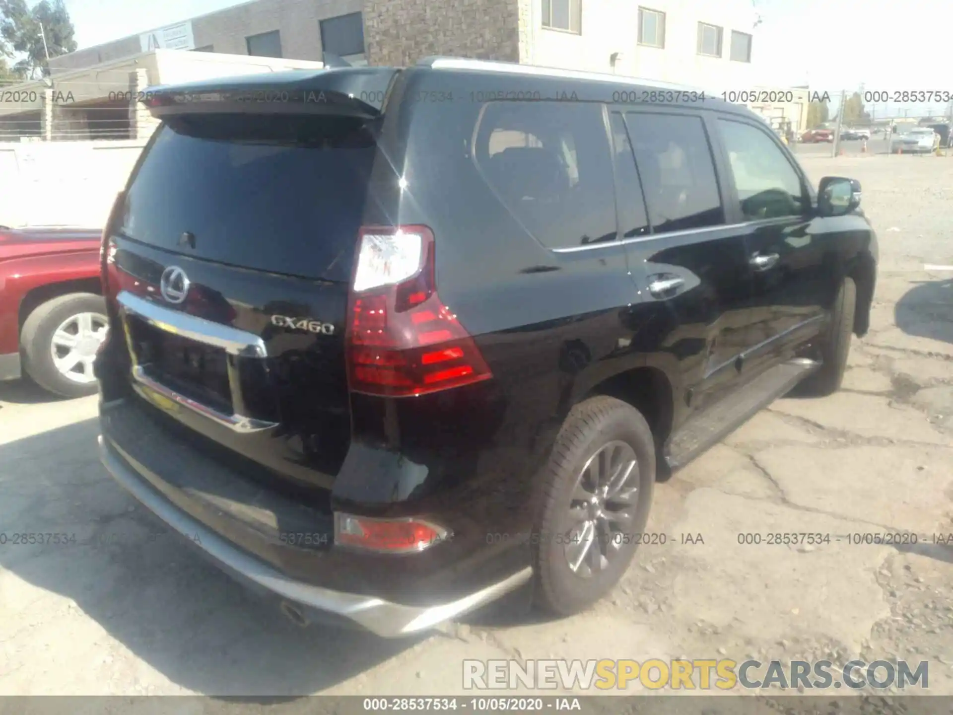 4 Фотография поврежденного автомобиля JTJBM7FX2K5230622 LEXUS GX 2019