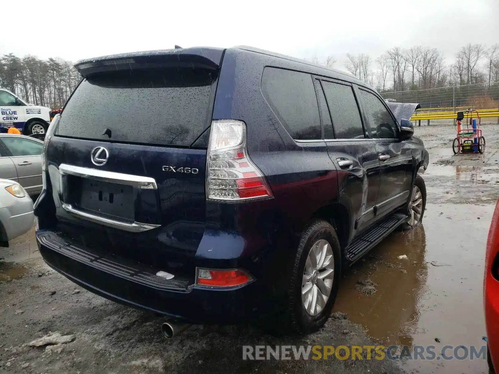 4 Фотография поврежденного автомобиля JTJBM7FX2K5232256 LEXUS GX 2019