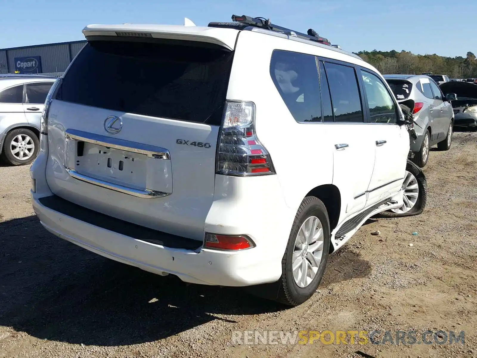 4 Фотография поврежденного автомобиля JTJBM7FX2K5233892 LEXUS GX 2019