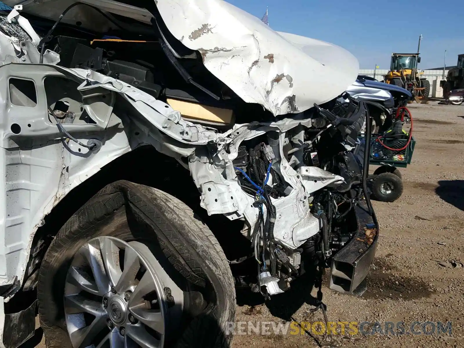 7 Photograph of a damaged car JTJBM7FX2K5233892 LEXUS GX 2019
