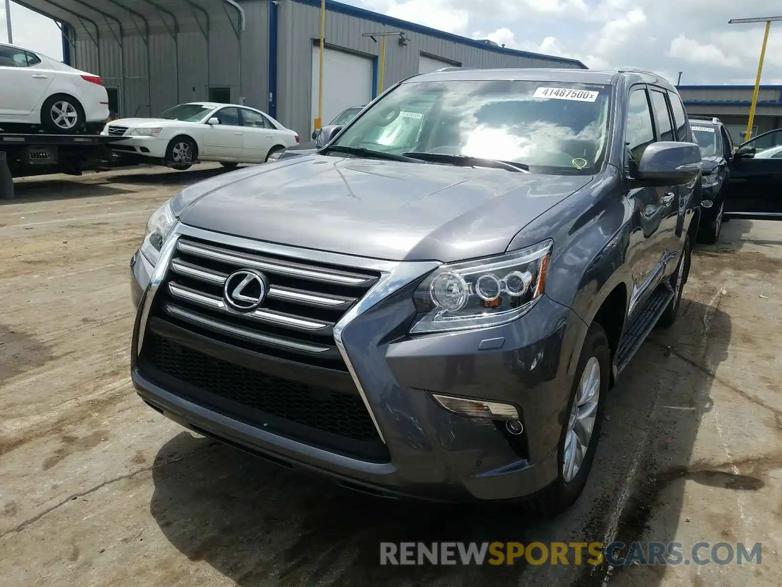 2 Photograph of a damaged car JTJBM7FX2K5235173 LEXUS GX 2019