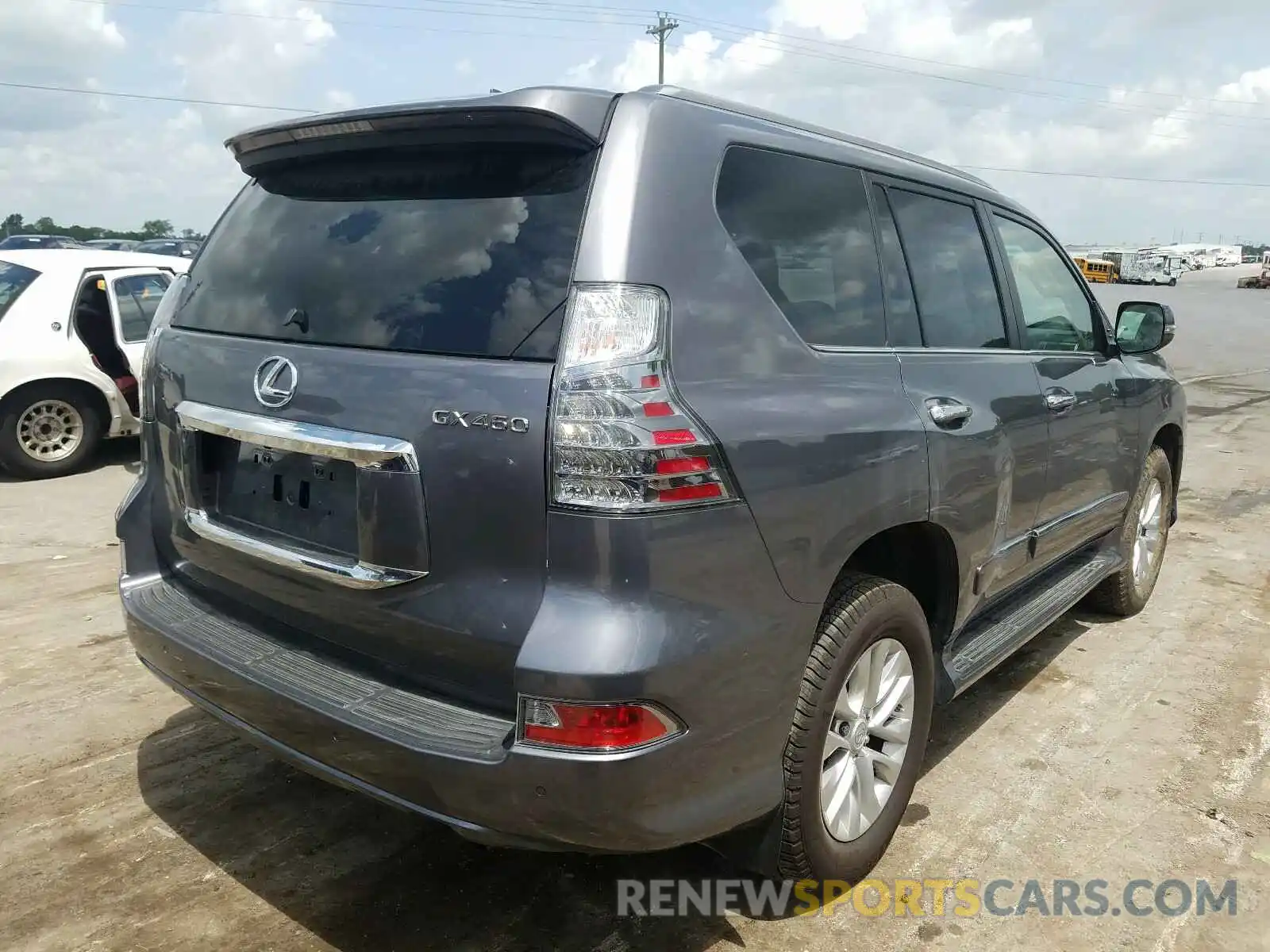 4 Photograph of a damaged car JTJBM7FX2K5235173 LEXUS GX 2019