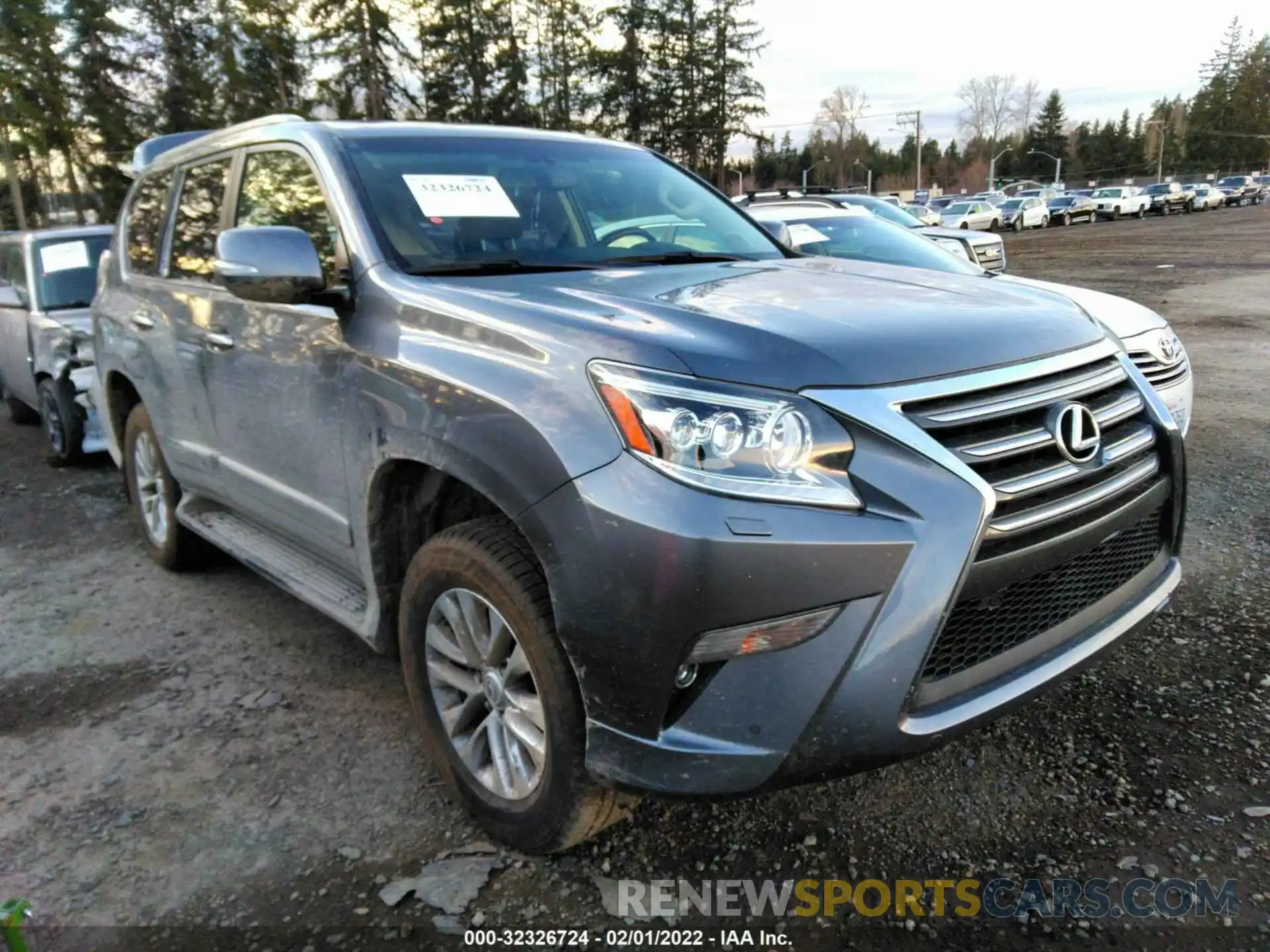 1 Photograph of a damaged car JTJBM7FX2K5235528 LEXUS GX 2019