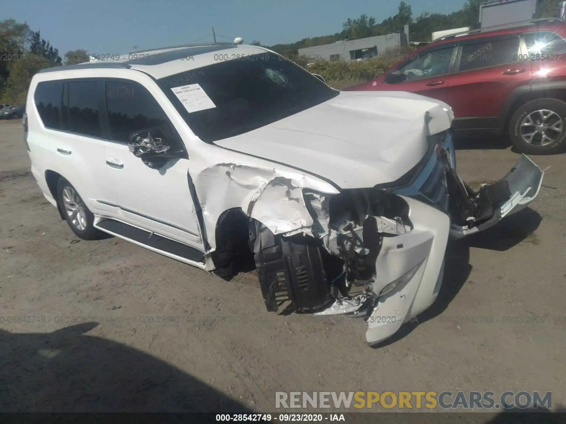 1 Photograph of a damaged car JTJBM7FX2K5237053 LEXUS GX 2019