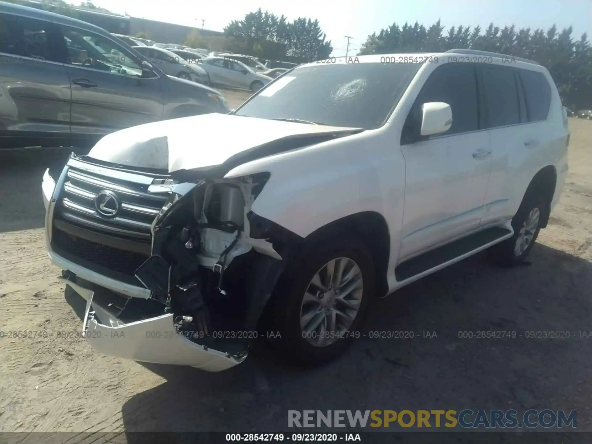 2 Photograph of a damaged car JTJBM7FX2K5237053 LEXUS GX 2019