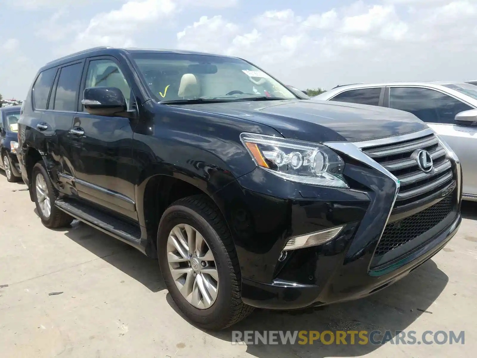 1 Photograph of a damaged car JTJBM7FX2K5240700 LEXUS GX 2019