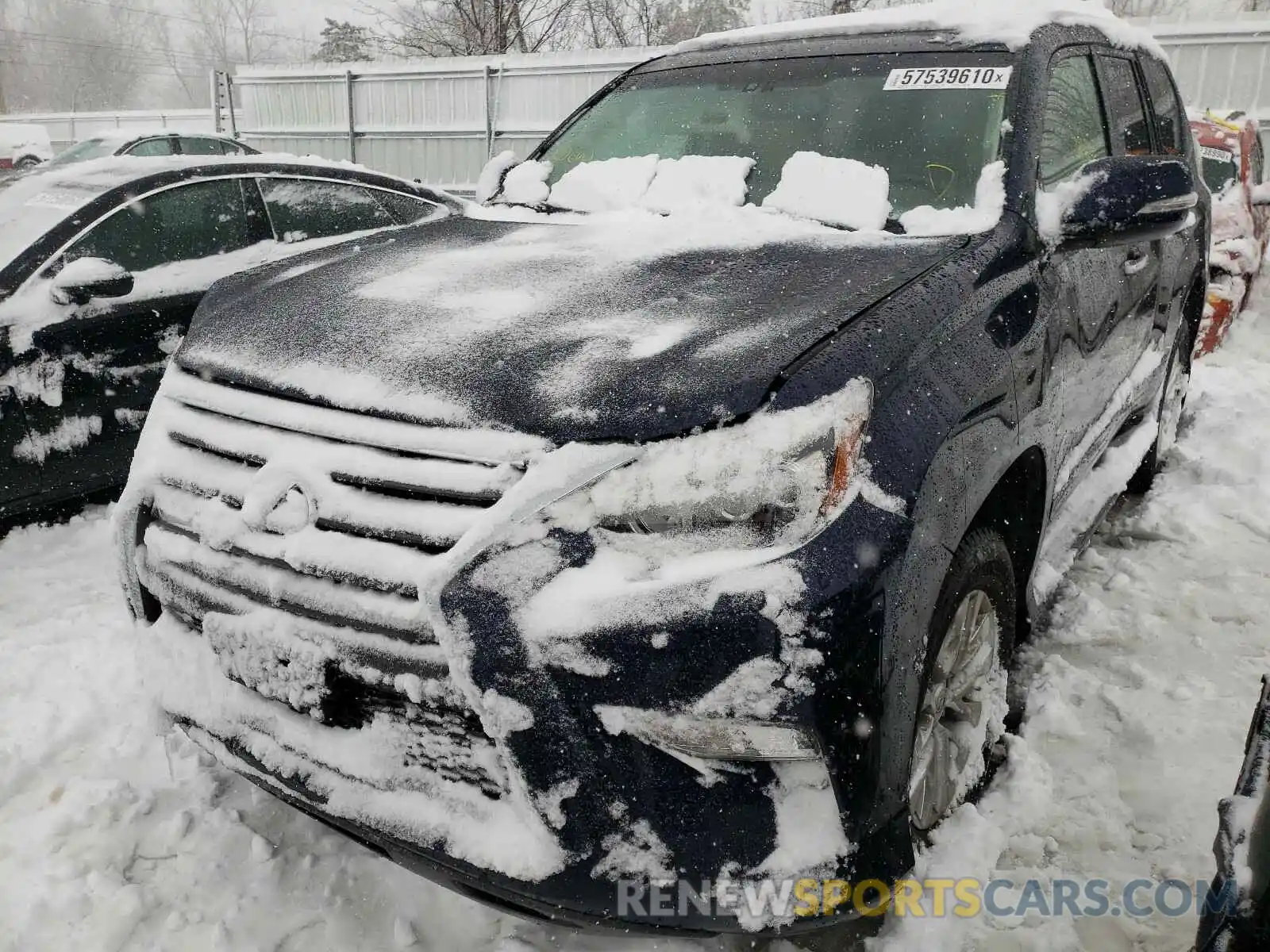 2 Photograph of a damaged car JTJBM7FX3K5210573 LEXUS GX 2019