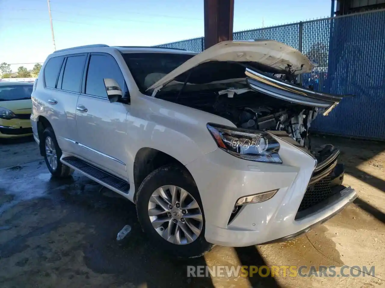 1 Photograph of a damaged car JTJBM7FX3K5212081 LEXUS GX 2019