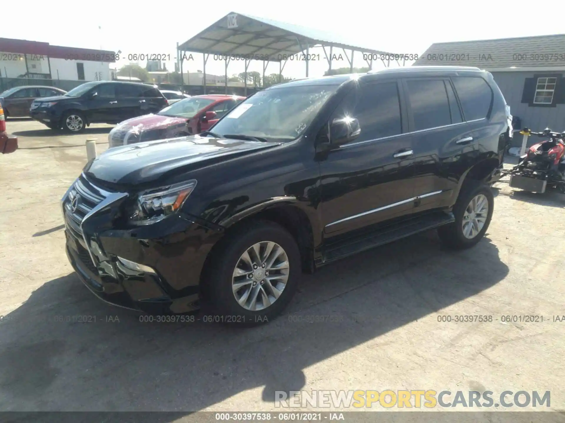 2 Photograph of a damaged car JTJBM7FX3K5212310 LEXUS GX 2019