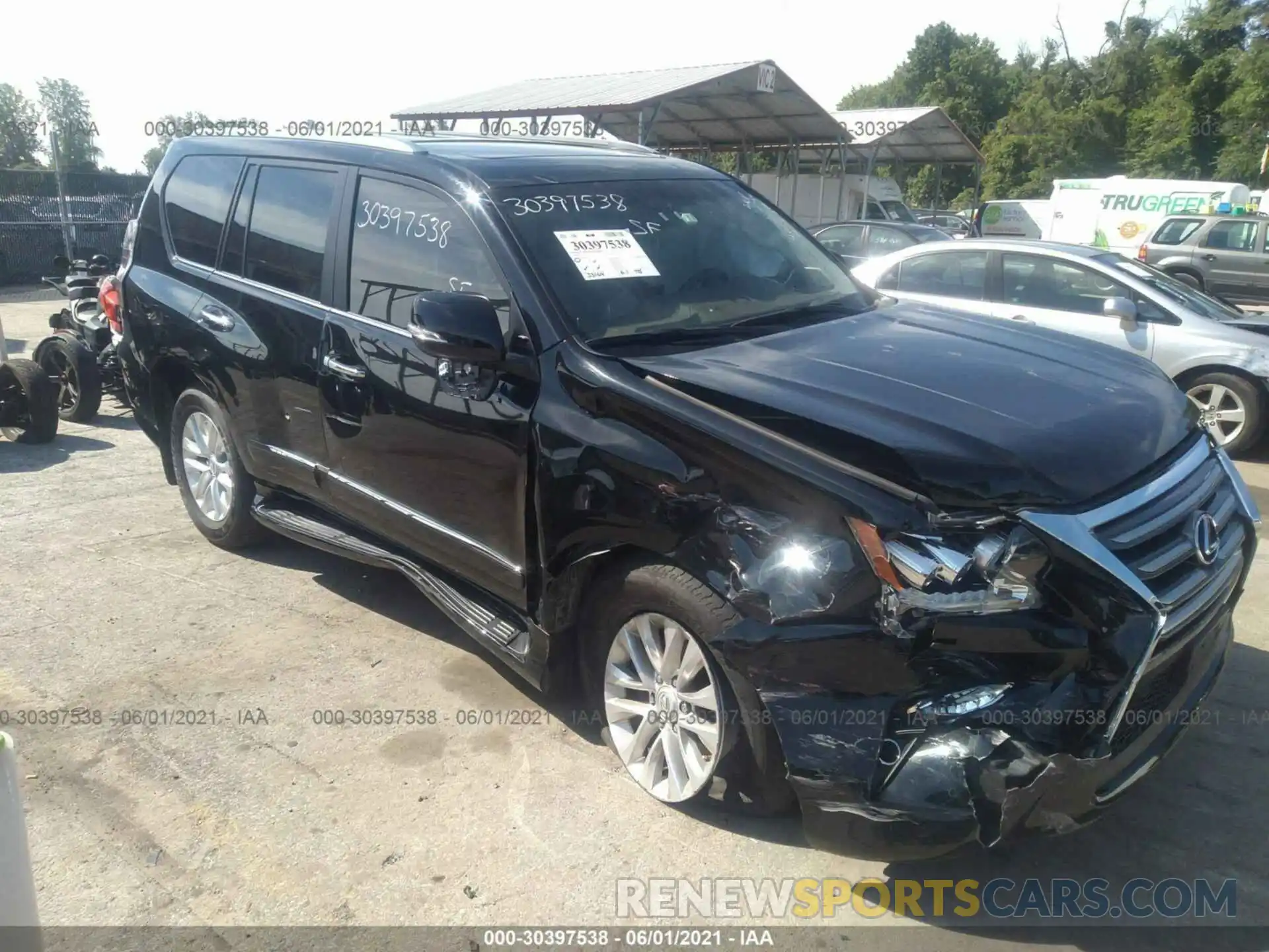 6 Photograph of a damaged car JTJBM7FX3K5212310 LEXUS GX 2019