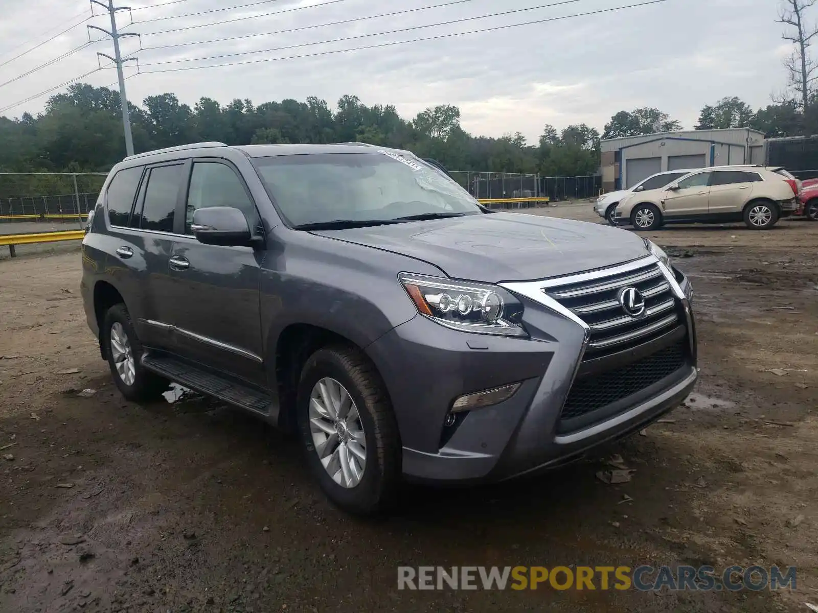 1 Photograph of a damaged car JTJBM7FX3K5218155 LEXUS GX 2019