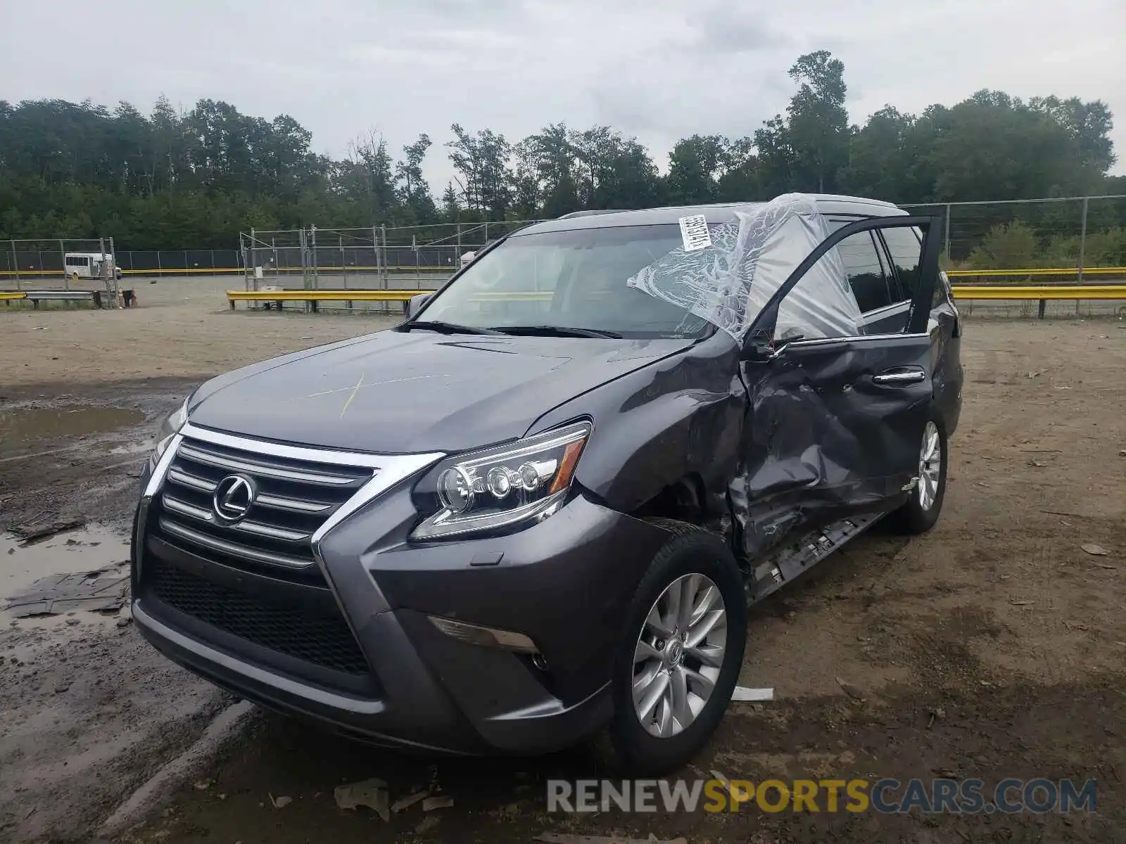 2 Photograph of a damaged car JTJBM7FX3K5218155 LEXUS GX 2019