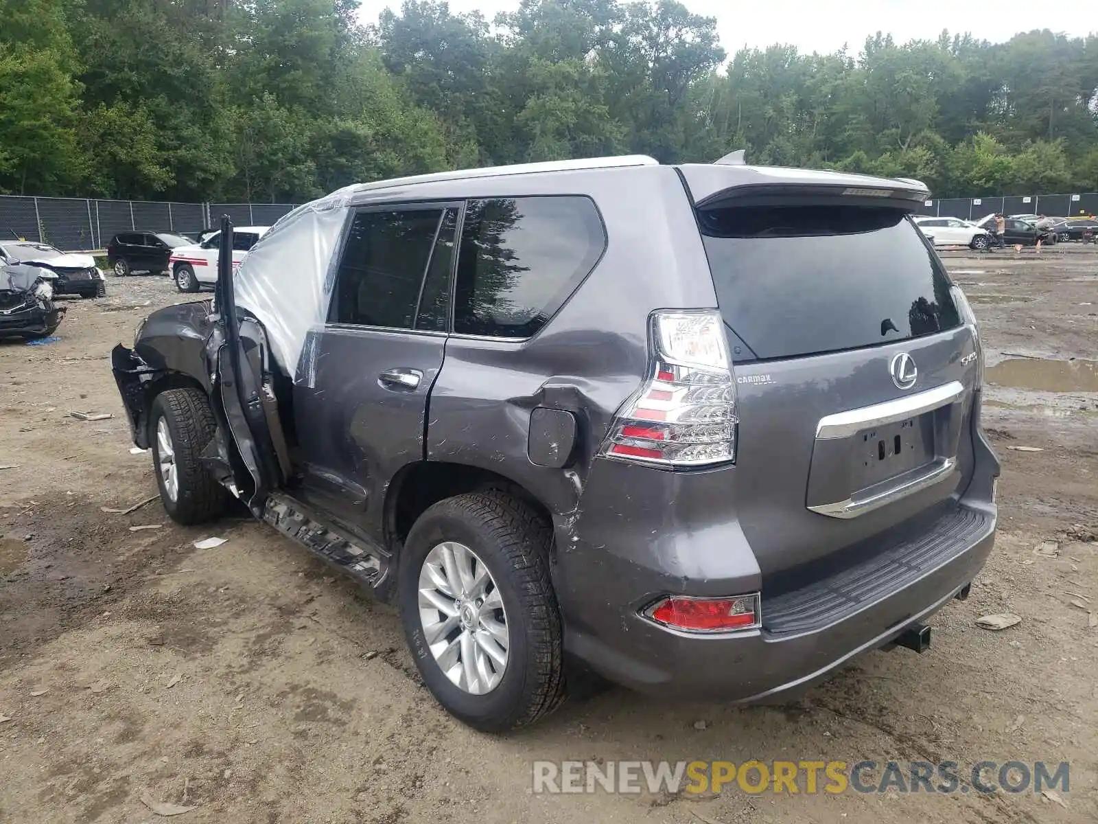 3 Photograph of a damaged car JTJBM7FX3K5218155 LEXUS GX 2019