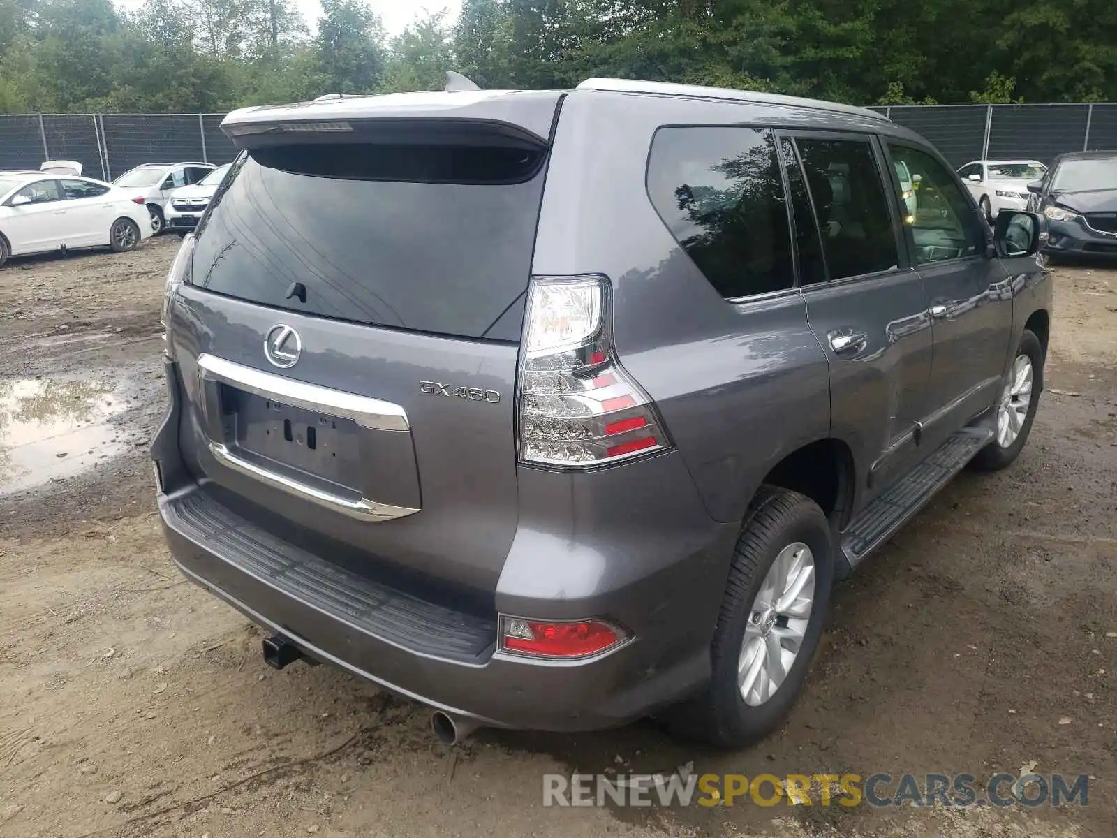 4 Фотография поврежденного автомобиля JTJBM7FX3K5218155 LEXUS GX 2019