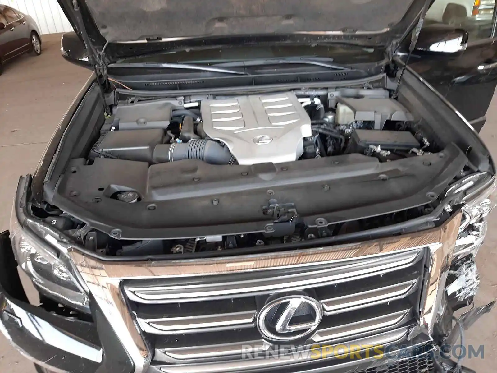 7 Photograph of a damaged car JTJBM7FX3K5219659 LEXUS GX 2019