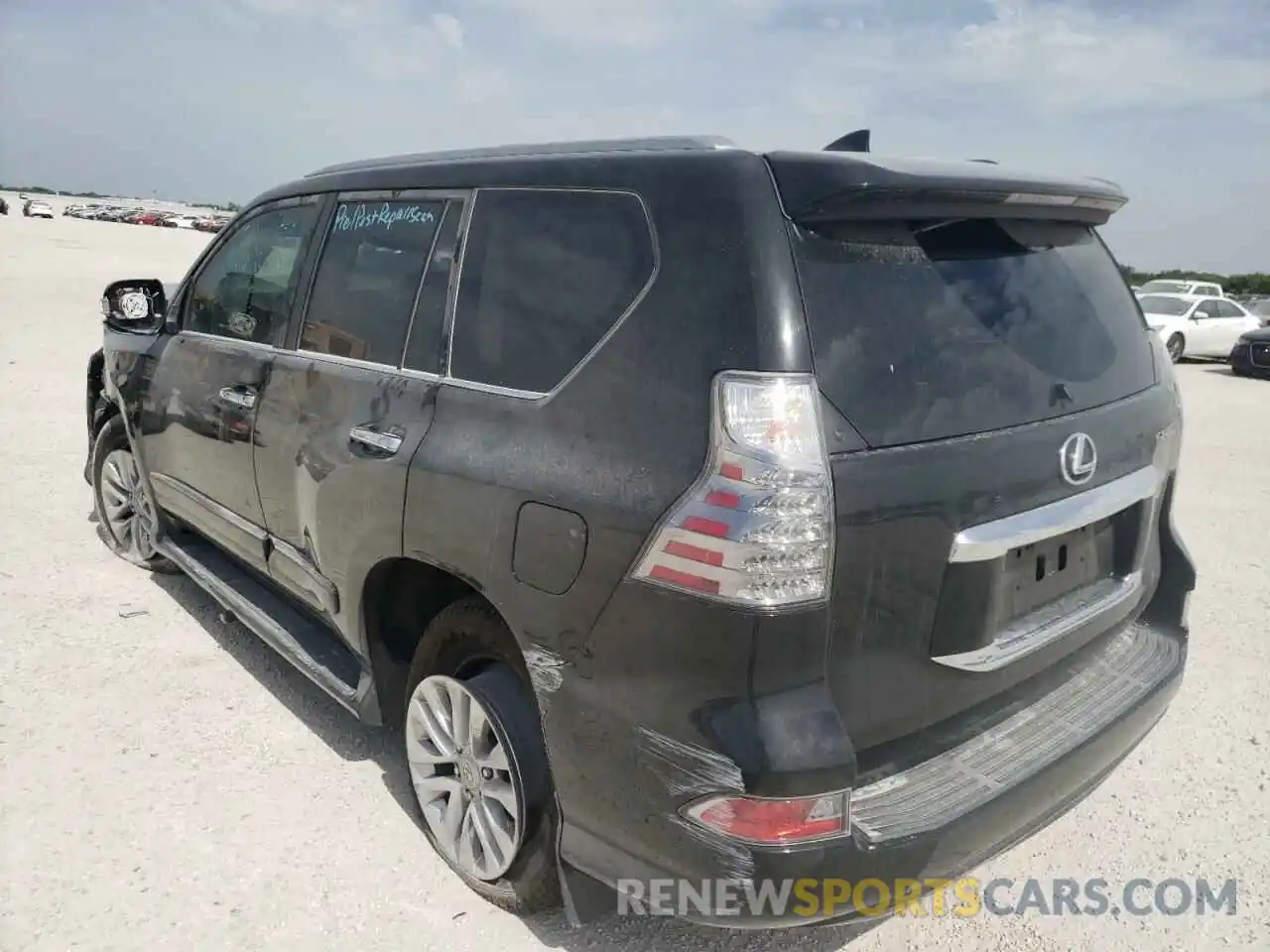 3 Фотография поврежденного автомобиля JTJBM7FX3K5222609 LEXUS GX 2019