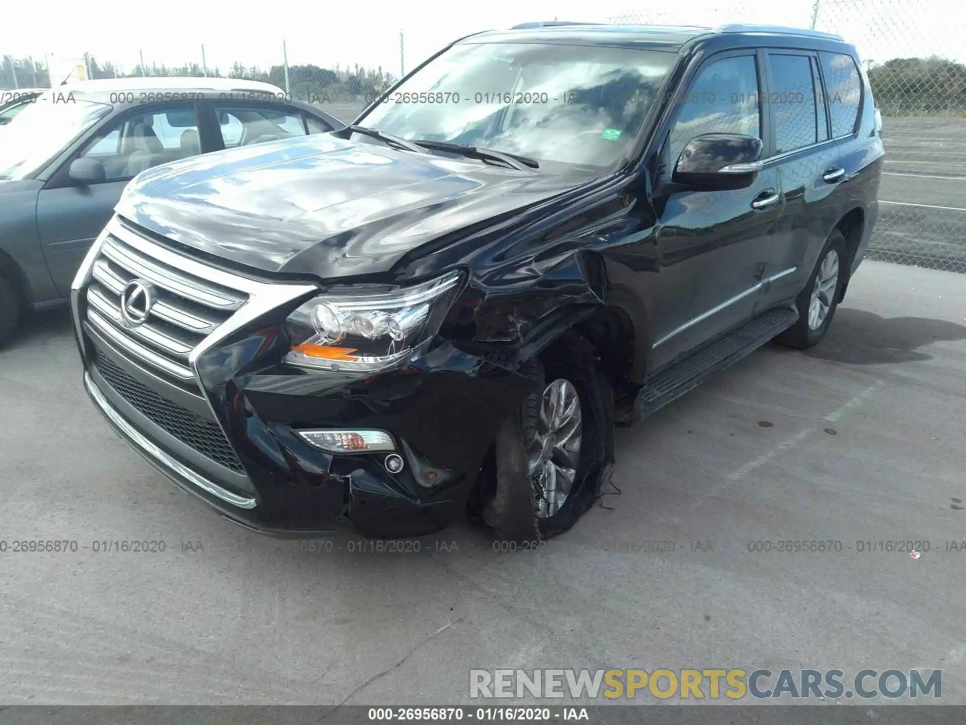 6 Photograph of a damaged car JTJBM7FX3K5225526 LEXUS GX 2019