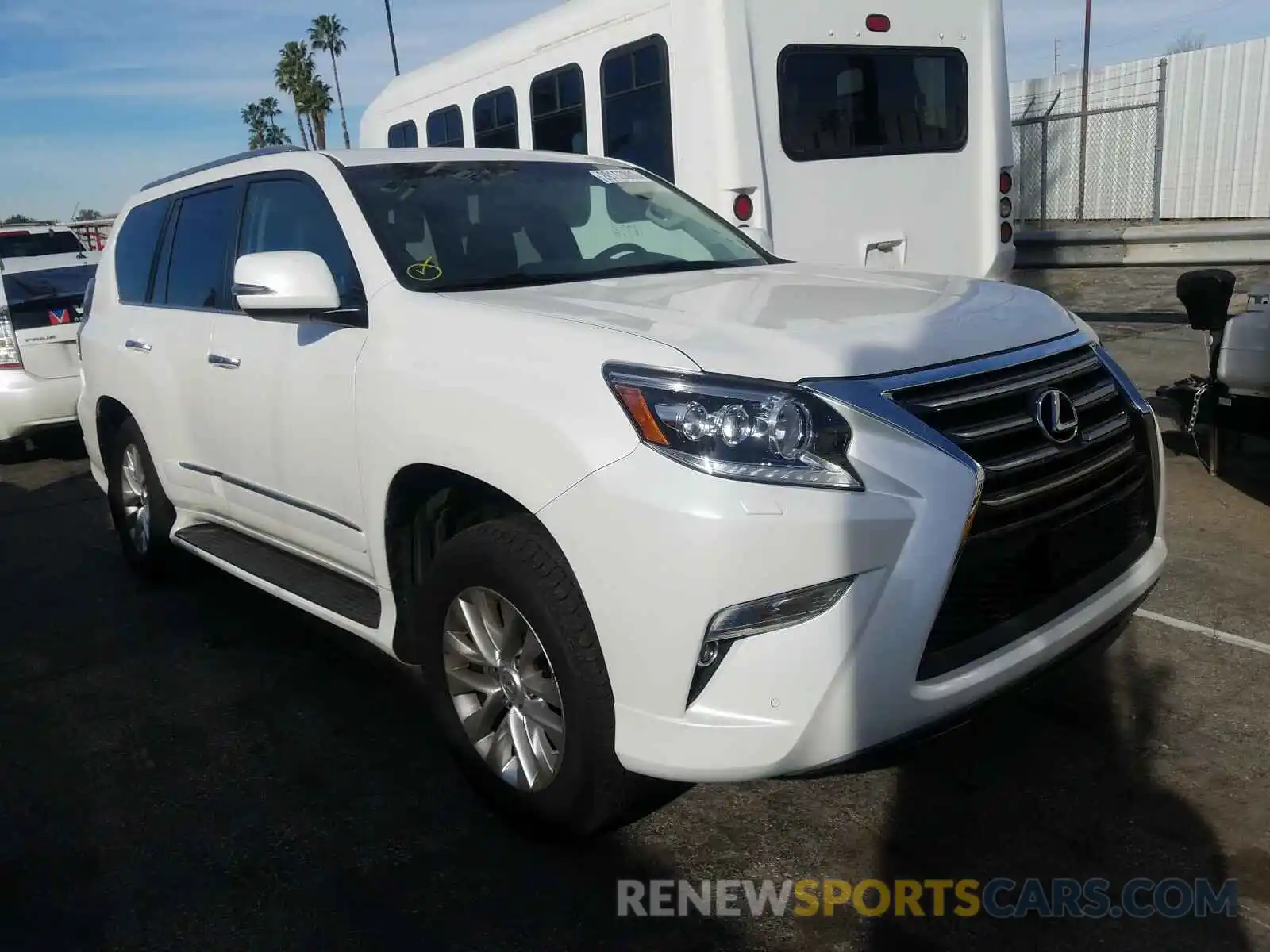 1 Photograph of a damaged car JTJBM7FX3K5227910 LEXUS GX 2019