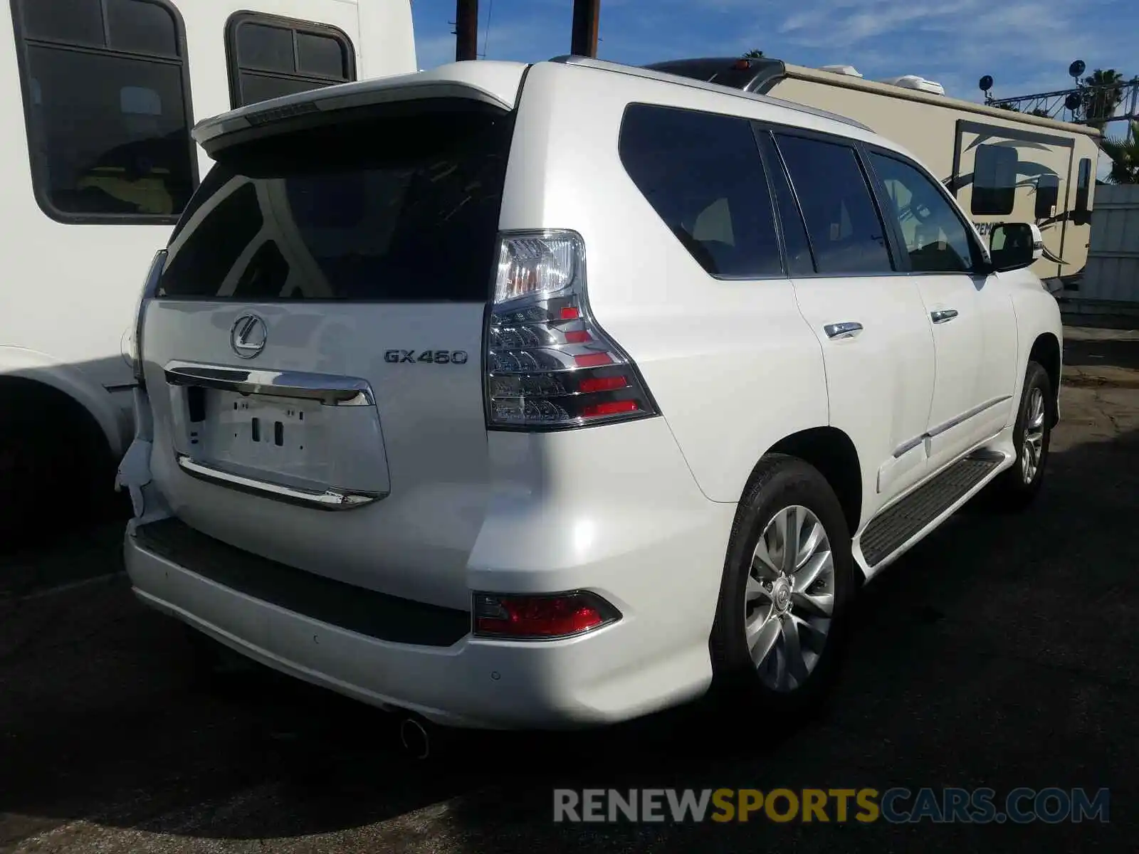 4 Photograph of a damaged car JTJBM7FX3K5227910 LEXUS GX 2019