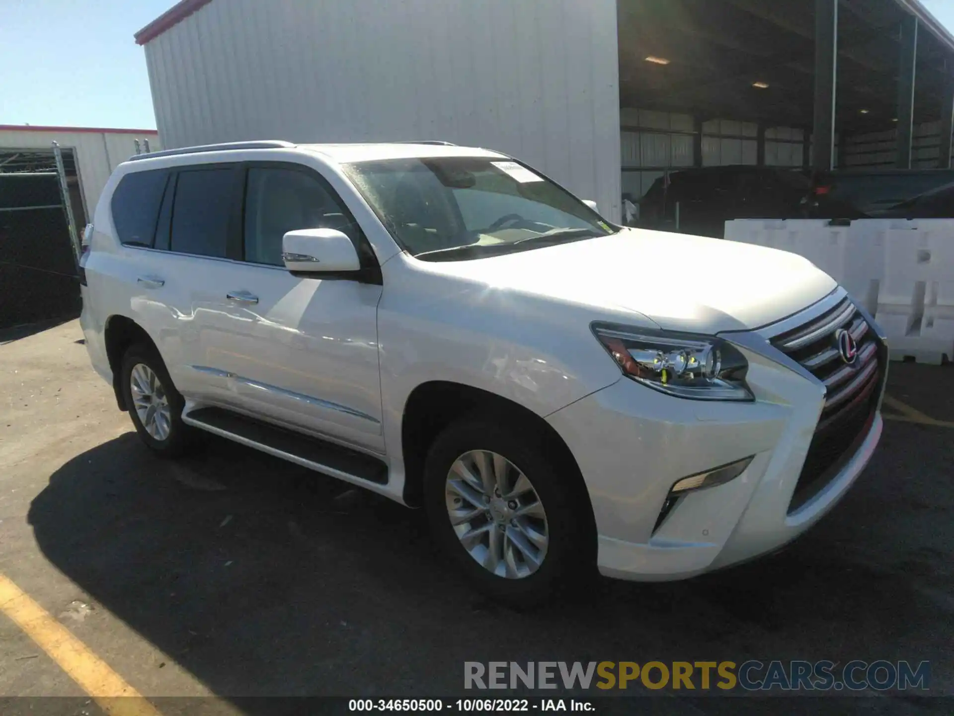 1 Photograph of a damaged car JTJBM7FX3K5228412 LEXUS GX 2019