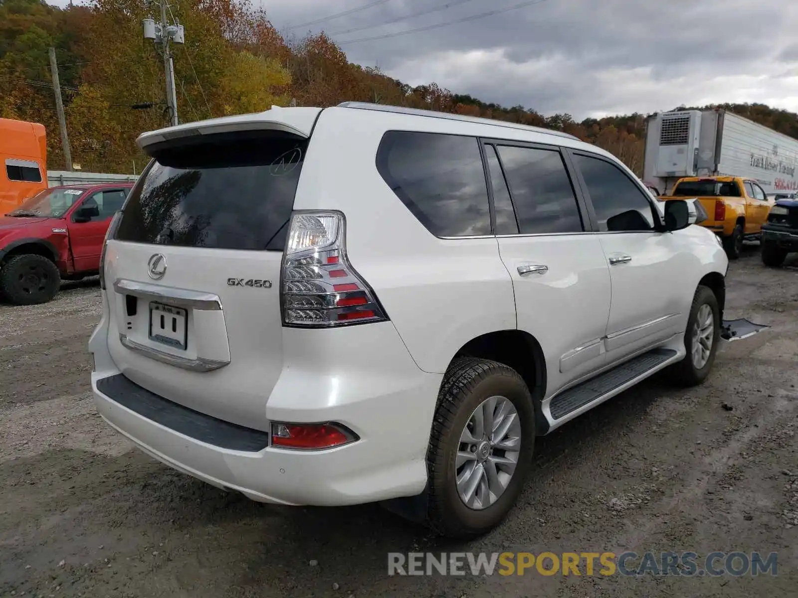 4 Фотография поврежденного автомобиля JTJBM7FX3K5228622 LEXUS GX 2019