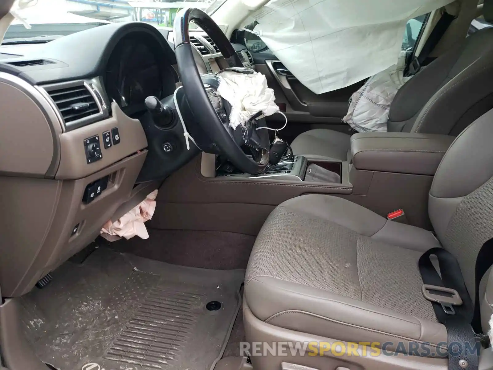 5 Photograph of a damaged car JTJBM7FX3K5228622 LEXUS GX 2019