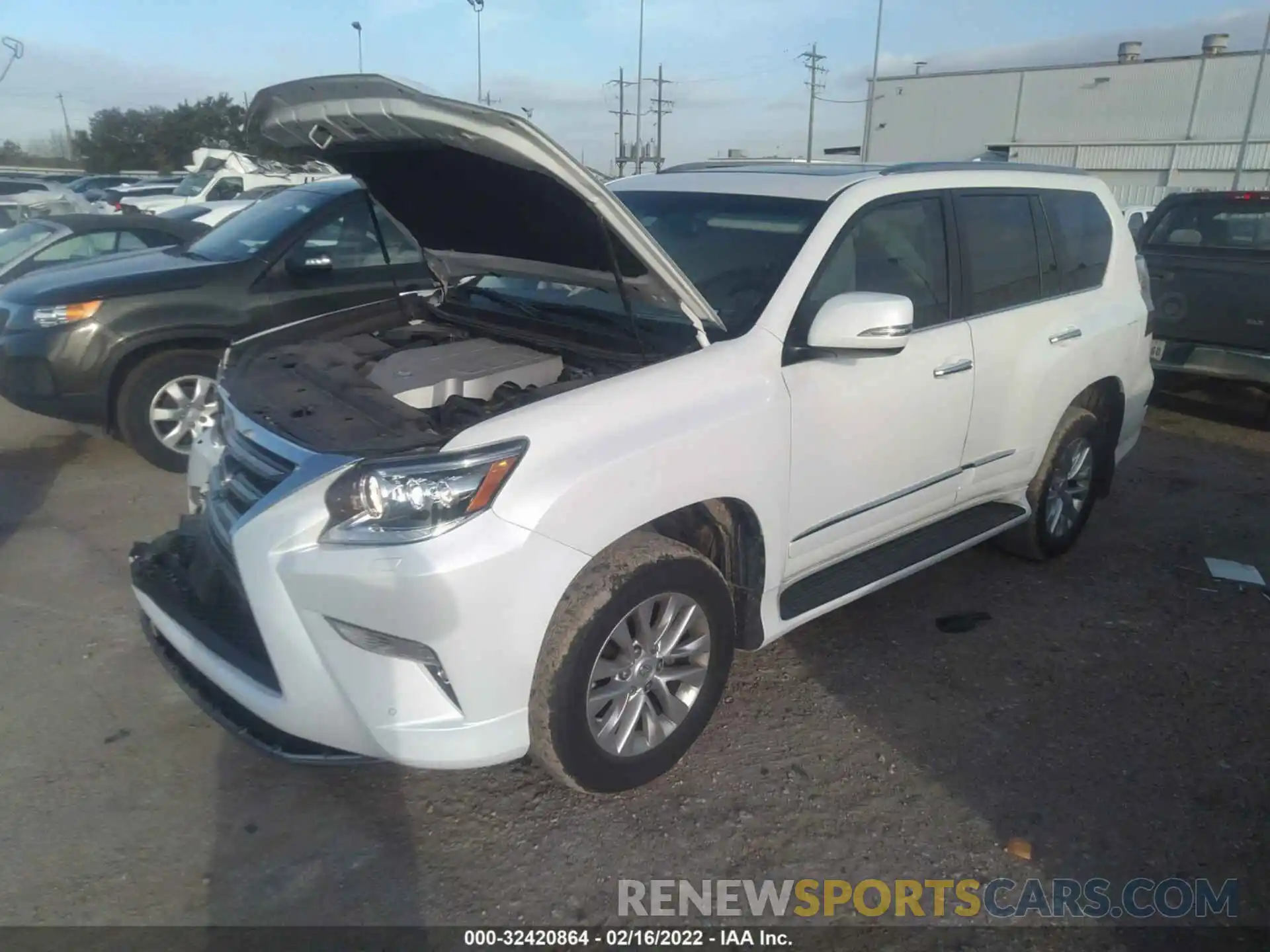 2 Photograph of a damaged car JTJBM7FX3K5231729 LEXUS GX 2019