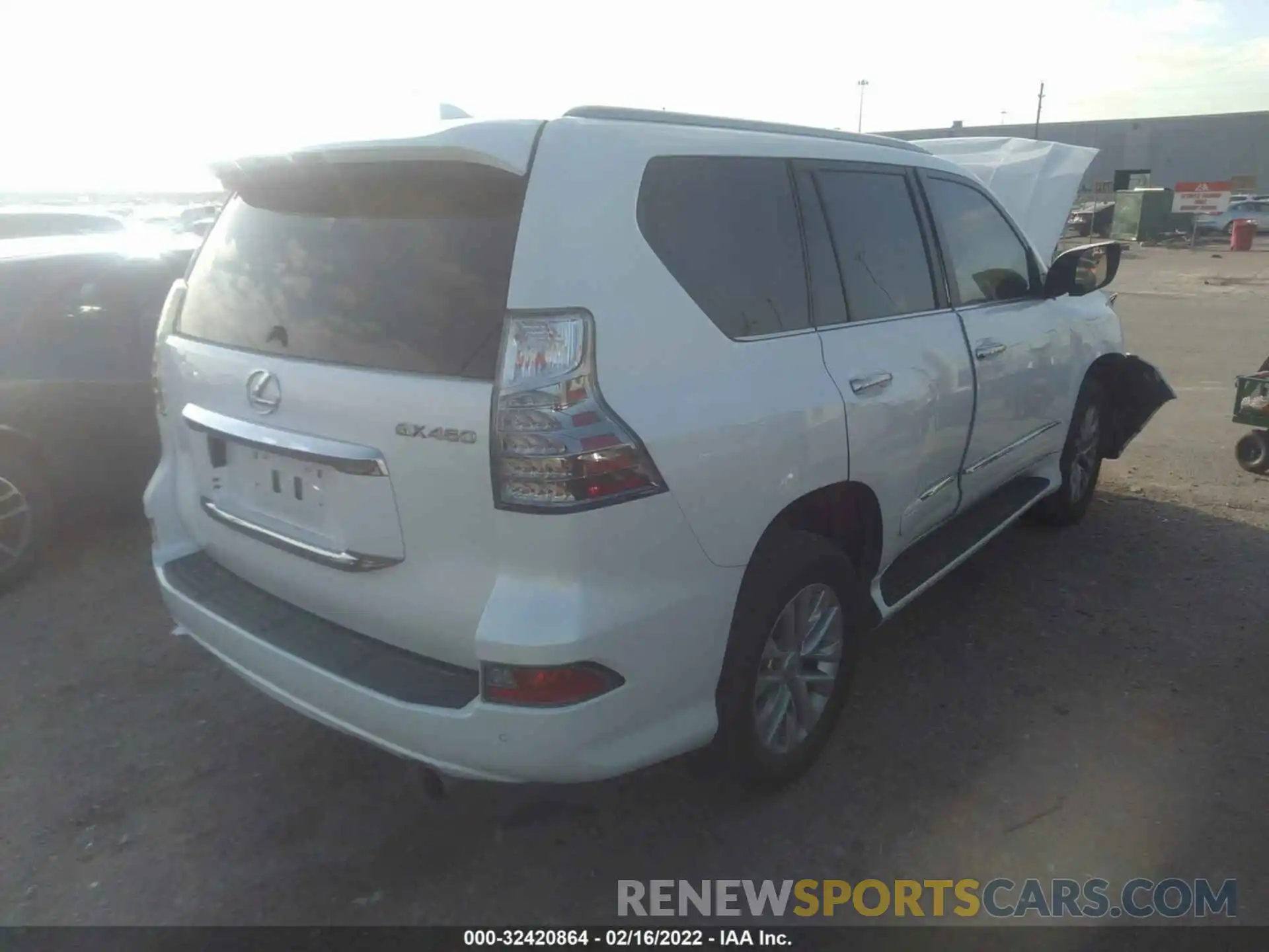 4 Фотография поврежденного автомобиля JTJBM7FX3K5231729 LEXUS GX 2019