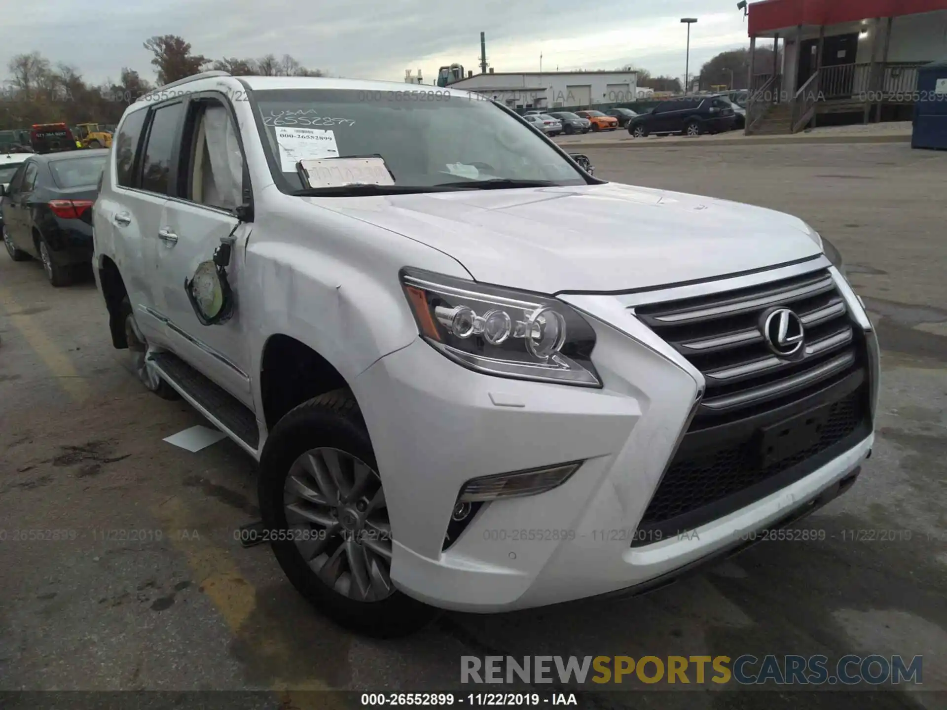 1 Photograph of a damaged car JTJBM7FX3K5234145 LEXUS GX 2019