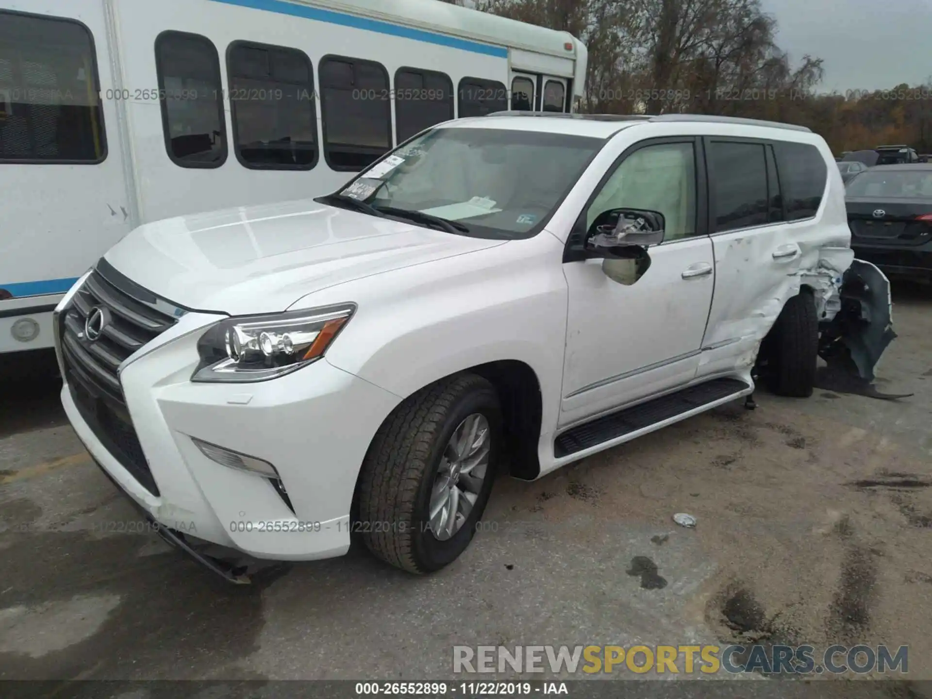 2 Фотография поврежденного автомобиля JTJBM7FX3K5234145 LEXUS GX 2019